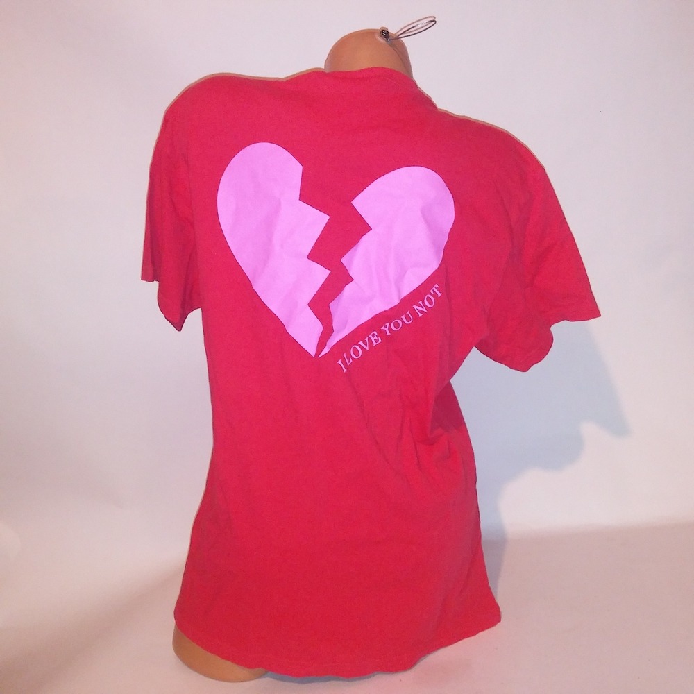 Victoria Secret PINK T Shirt Small Campus Tee Red Pin… - Gem